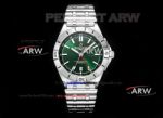 Swiss Replica Breitling Chronomat Automatic GMT 40mm Dark Green Dial Watch